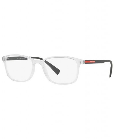 PS 04IV Men's Rectangle Eyeglasses Crystal $74.48 Mens