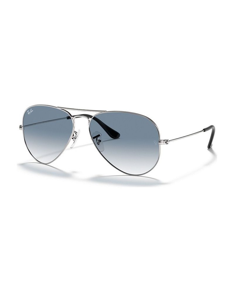 Sunglasses RB3025 AVIATOR GRADIENT Gunmetal/Brown $49.84 Unisex