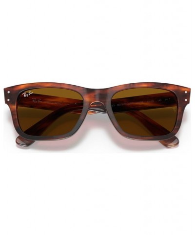 Men's Sunglasses RB2283 MR BURBANK 52 Striped Havana $34.80 Mens