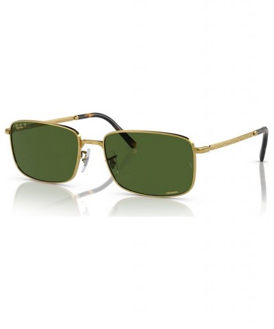 Unisex Polarized Sunglasses RB3717 Gold-Tone $57.00 Unisex