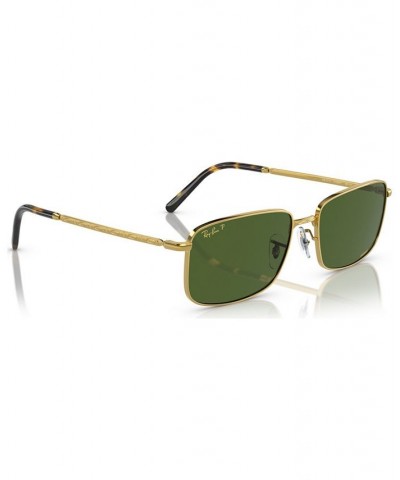 Unisex Polarized Sunglasses RB3717 Gold-Tone $57.00 Unisex