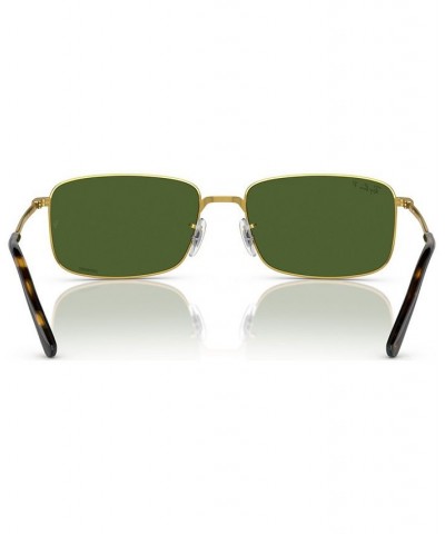 Unisex Polarized Sunglasses RB3717 Gold-Tone $57.00 Unisex