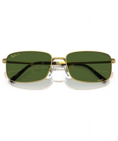 Unisex Polarized Sunglasses RB3717 Gold-Tone $57.00 Unisex