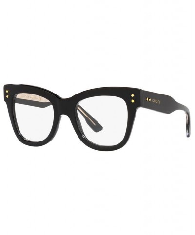 Women's Cat Eye Eyeglasses GC00181251-X Black $126.25 Womens