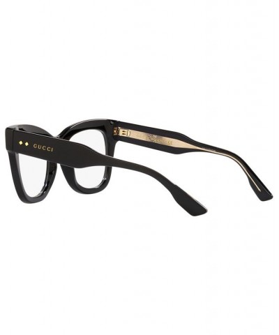 Women's Cat Eye Eyeglasses GC00181251-X Black $126.25 Womens