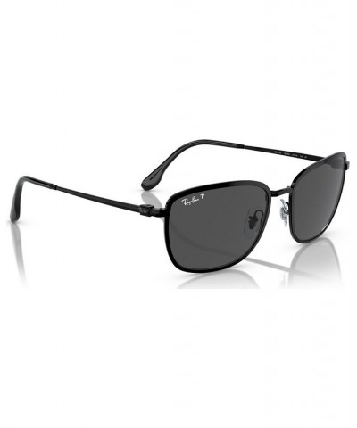 Unisex Chromance Polarized Sunglasses RB370557-P 57 Black $70.00 Unisex