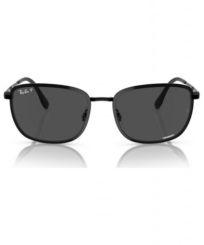 Unisex Chromance Polarized Sunglasses RB370557-P 57 Black $70.00 Unisex