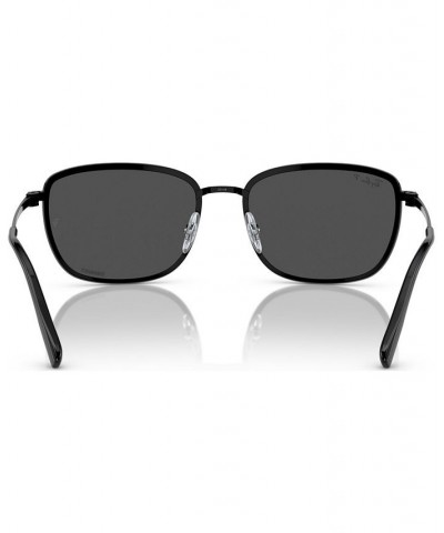 Unisex Chromance Polarized Sunglasses RB370557-P 57 Black $70.00 Unisex