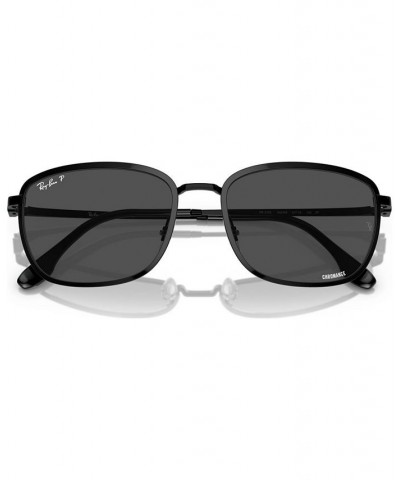 Unisex Chromance Polarized Sunglasses RB370557-P 57 Black $70.00 Unisex