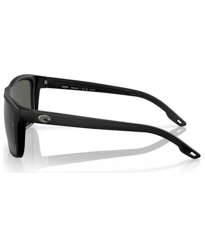 Men's Mainsail Polarized Sunglasses 6S910755-P 55 Matte Black $53.24 Mens