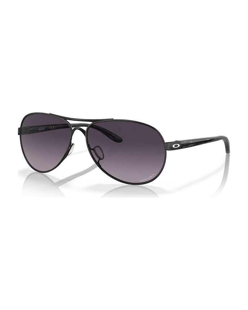 Women's Sunglasses Feedback Satin Black $32.30 Womens