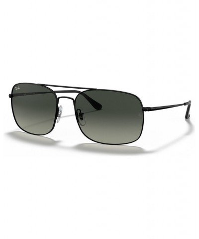 Sunglasses RB3611 60 MATTE BLACK/GREY GRADIENT DARK GREY $21.36 Unisex