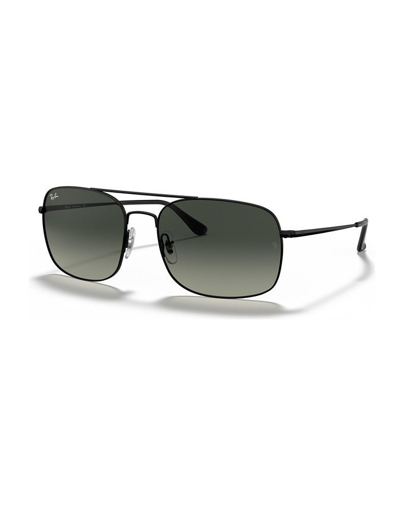 Sunglasses RB3611 60 MATTE BLACK/GREY GRADIENT DARK GREY $21.36 Unisex