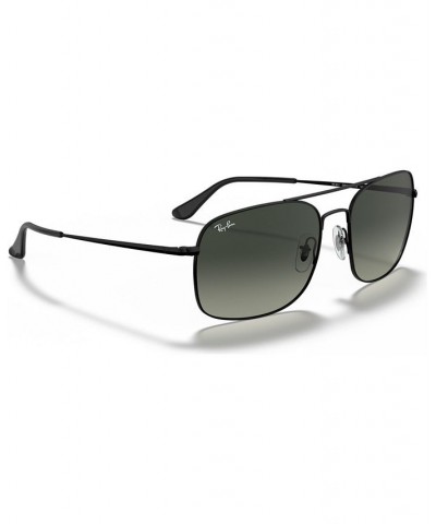 Sunglasses RB3611 60 MATTE BLACK/GREY GRADIENT DARK GREY $21.36 Unisex