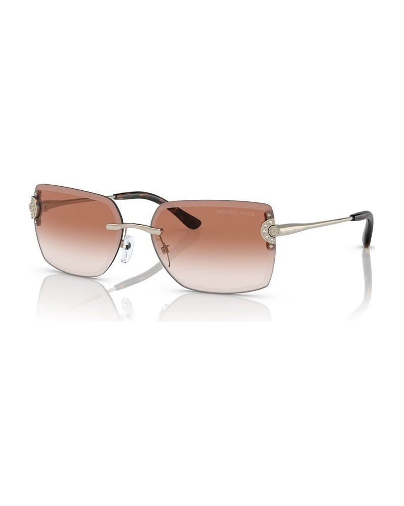 SEDONA 59 Women's Sunglasses MK1122B59-Y Macy's Exclusive Light Gold-Tone $43.92 Womens