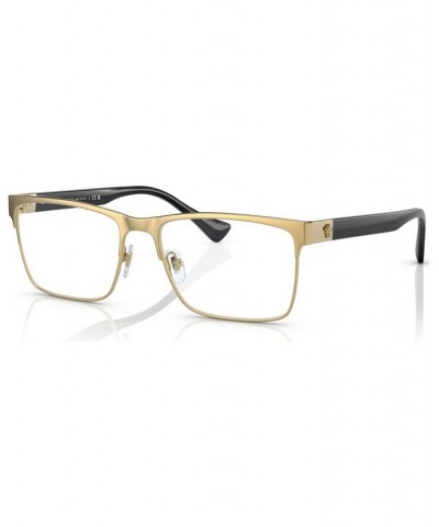 Men's Rectangle Eyeglasses VE128556-O Gunmetal $67.50 Mens