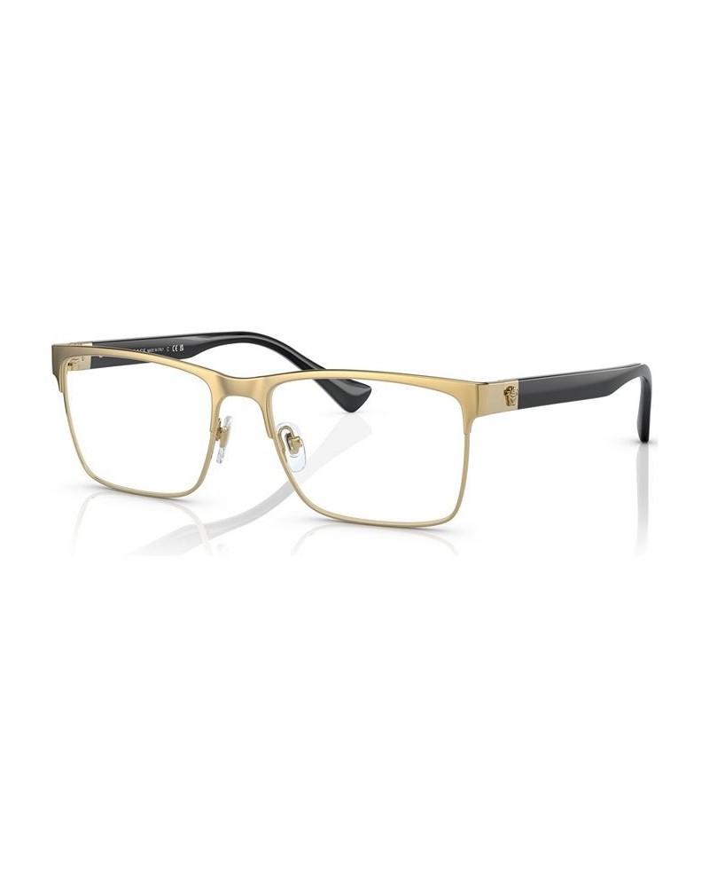 Men's Rectangle Eyeglasses VE128556-O Gunmetal $67.50 Mens