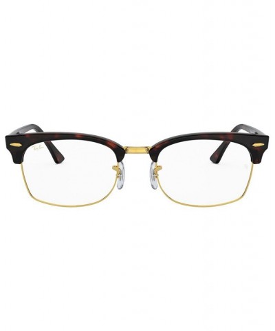 RX3916V Unisex Rectangle Eyeglasses Brown $42.02 Unisex