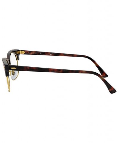 RX3916V Unisex Rectangle Eyeglasses Brown $42.02 Unisex