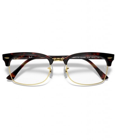 RX3916V Unisex Rectangle Eyeglasses Brown $42.02 Unisex