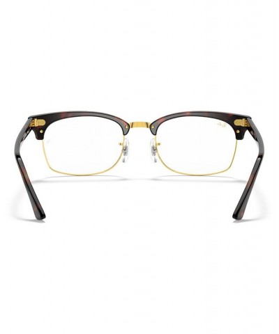 RX3916V Unisex Rectangle Eyeglasses Brown $42.02 Unisex