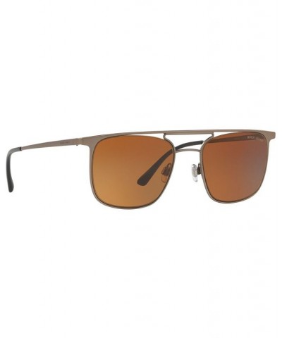 Men's Sunglasses AR6076 MATTE BLACK/BRONW $19.04 Mens