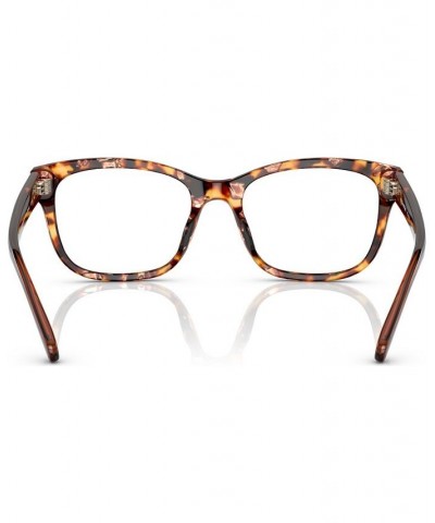 Women's Square Eyeglasses HC6197U51-O Pearlescent Amber Tortoise $23.52 Womens