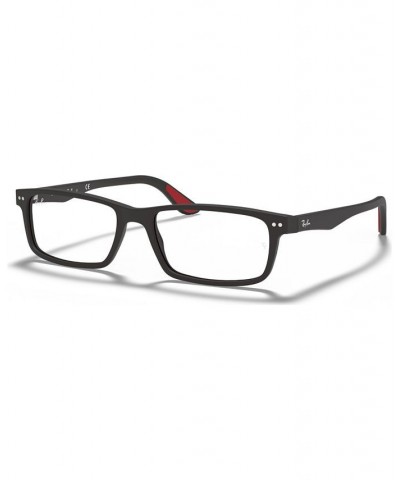 RX5277 Unisex Rectangle Eyeglasses Heather Black $17.90 Unisex