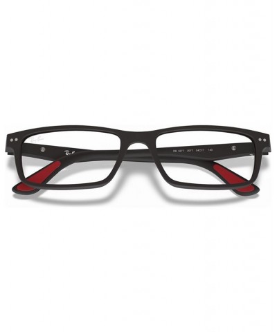 RX5277 Unisex Rectangle Eyeglasses Heather Black $17.90 Unisex