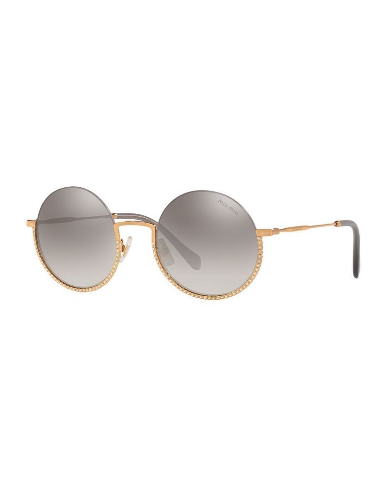 Sunglasses MU 69US 52 PALE GOLD/BROWN GRADIENT $91.92 Unisex