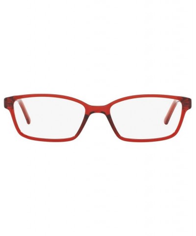 SF1572 Women's Rectangle Eyeglasses Burgundy $12.78 Womens