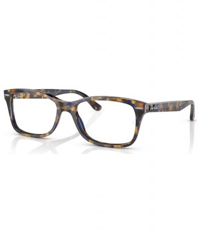 Unisex Square Eyeglasses RX542853-O Gray and Brown Havana $19.10 Unisex