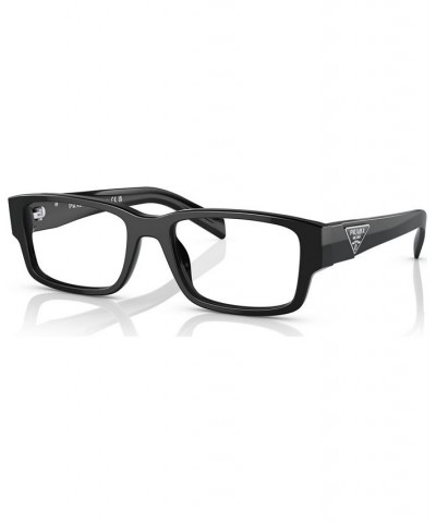 Men's Rectangle Eyeglasses PR 07ZV55-O Baltic Marble $68.85 Mens