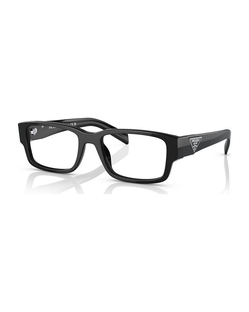 Men's Rectangle Eyeglasses PR 07ZV55-O Baltic Marble $68.85 Mens