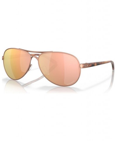 Women's Sunglasses OO4079-4459 Satin Rose Gold-Tone $60.00 Womens