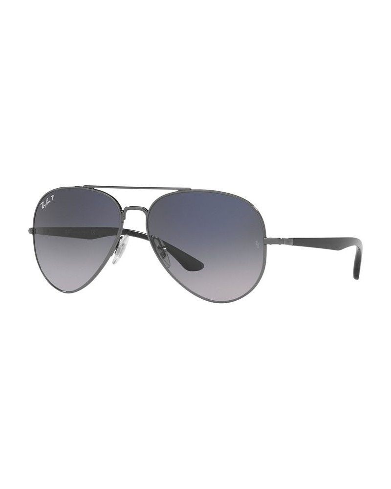 Unisex Polarized Sunglasses RB3675 58 Gray $60.30 Unisex