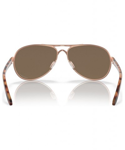 Women's Sunglasses OO4079-4459 Satin Rose Gold-Tone $60.00 Womens