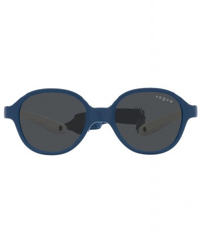 Unisex Sunglasses VJ2012 43 Blue on Rubber Cream $13.72 Unisex