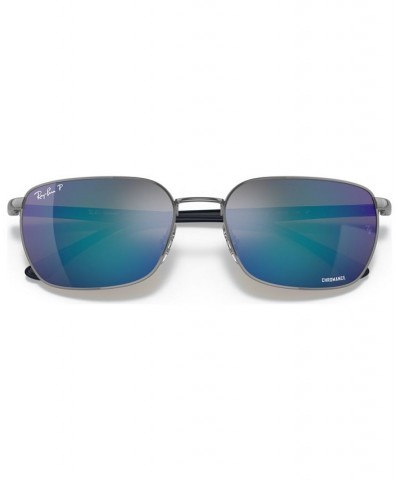 Unisex Polarized Sunglasses RB3684CH 58 Gun Metal $54.56 Unisex