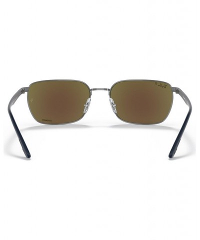 Unisex Polarized Sunglasses RB3684CH 58 Gun Metal $54.56 Unisex