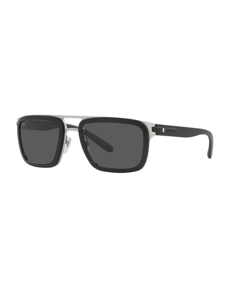 Men's Sunglasses BV5057 60 Gunmet Alluminium/Black $74.34 Mens