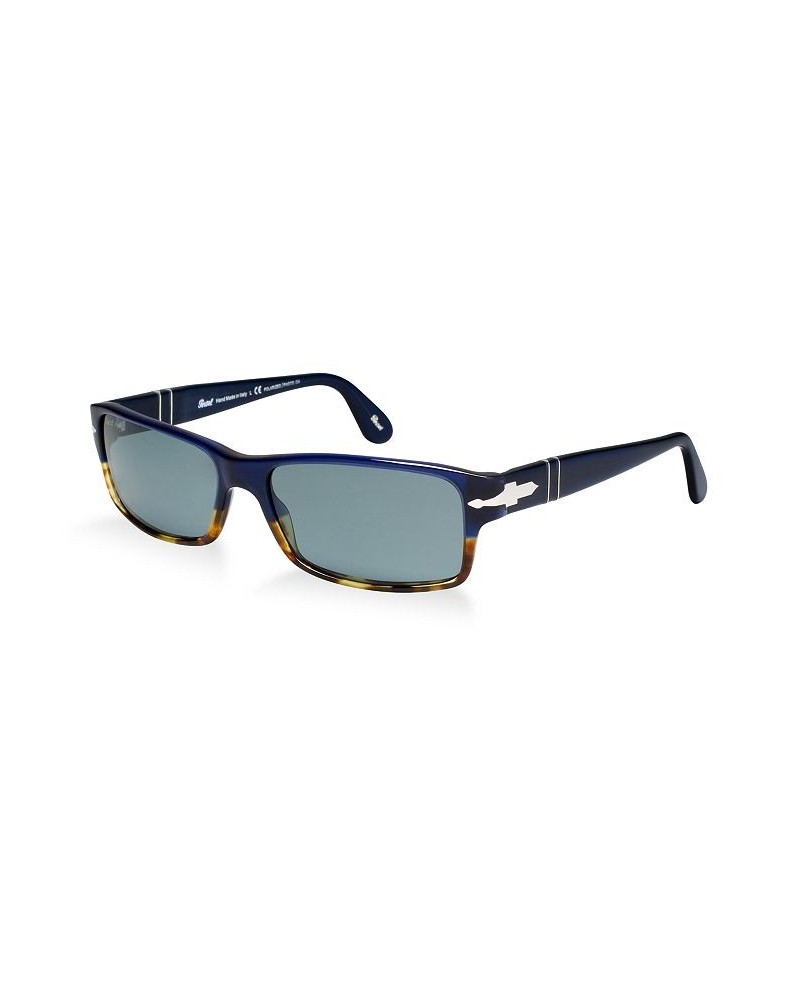 Polarized Sunglasses PO2747S (57) TORTOISE BLUE/BLUE POLAR $71.76 Unisex