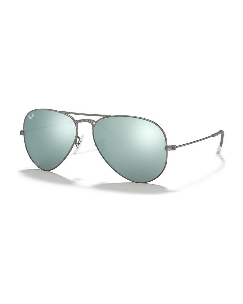 Sunglasses RB3025 AVIATOR MIRROR GOLD/SILVER MIRROR $54.52 Unisex