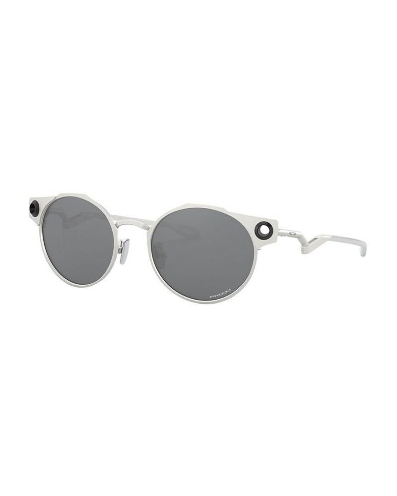 Men's Deadbolt Sunglasses SATIN CHROME/PRIZM BLACK $86.80 Mens