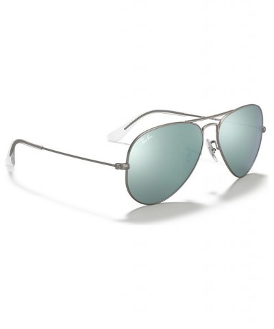 Sunglasses RB3025 AVIATOR MIRROR GOLD/SILVER MIRROR $54.52 Unisex