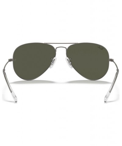 Sunglasses RB3025 AVIATOR MIRROR GOLD/SILVER MIRROR $54.52 Unisex