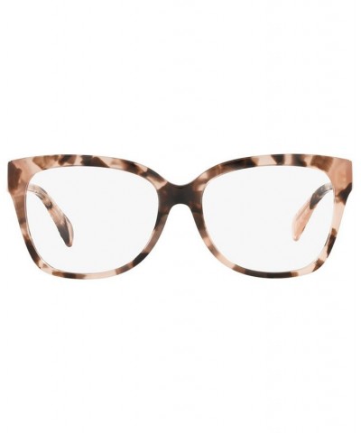 Women's PALAWAN Square Eyeglasses MK409154-O Dark Tortoise $33.20 Womens