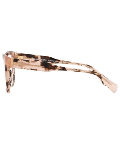 Women's PALAWAN Square Eyeglasses MK409154-O Dark Tortoise $33.20 Womens