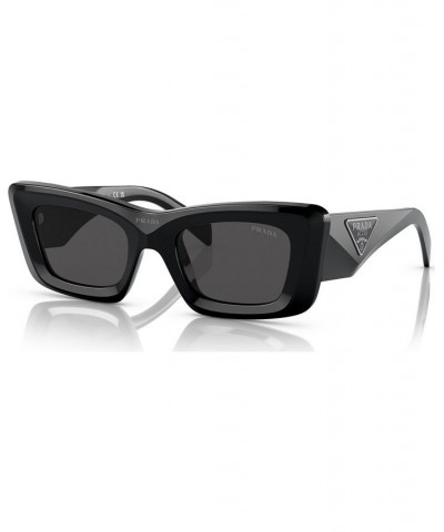 Women's Sunglasses PR 13ZS50-X Black $56.87 Womens