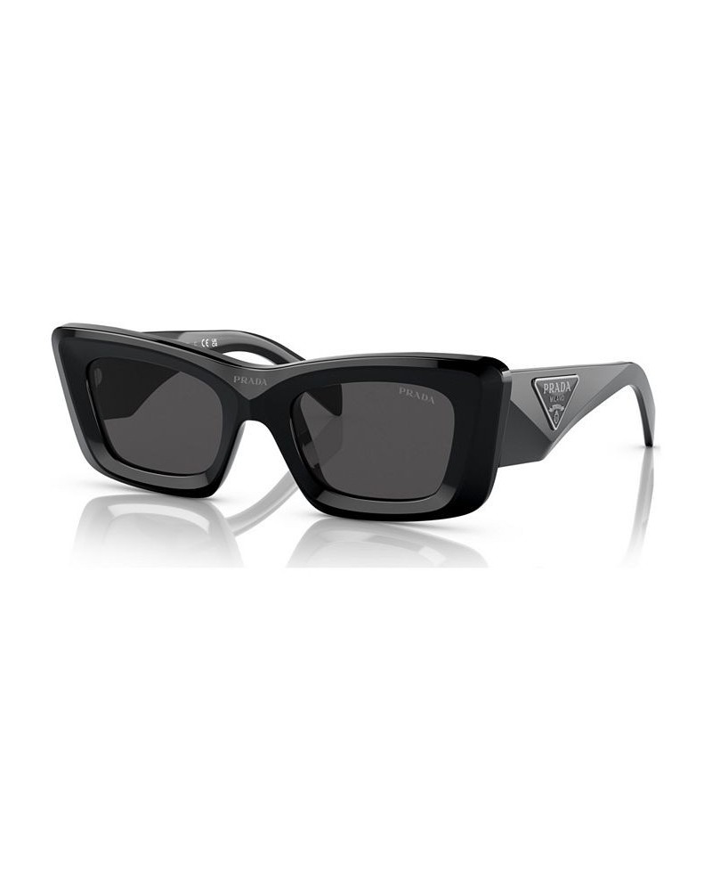 Women's Sunglasses PR 13ZS50-X Black $56.87 Womens